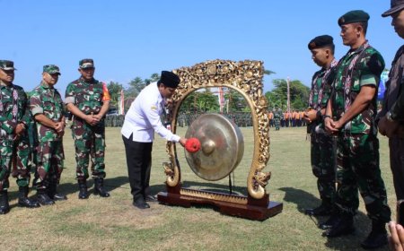 Buka TMMD 2024, Sekda Klaten: Kemanunggalan TNI dan Rakyat Semakin Erat