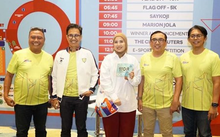 10 Ribu Tiket Digiland Run 2024 Ludes, Puncak Peringatan HUT ke-59 Telkom