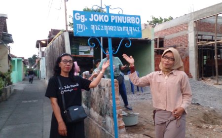Asal Usul Joko Pinurbo Dijadikan Nama Gang di Yogyakarta