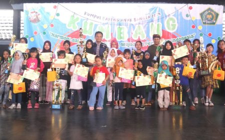 Komunitas Kumbang Gelar Lomba Mewarnai untuk Menumbuhkan Solidaritas
