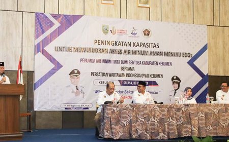 Kelestarian Air Baku Kualitas Kuantitas Menjadi Prioritas Peningkatan Pelayanan Pelanggan PDAM - TBS Kebumen