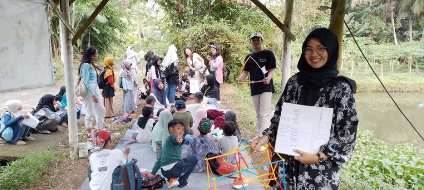 Sekolah Alam Bahasa Inggris di Kampung Bambu Diminati
