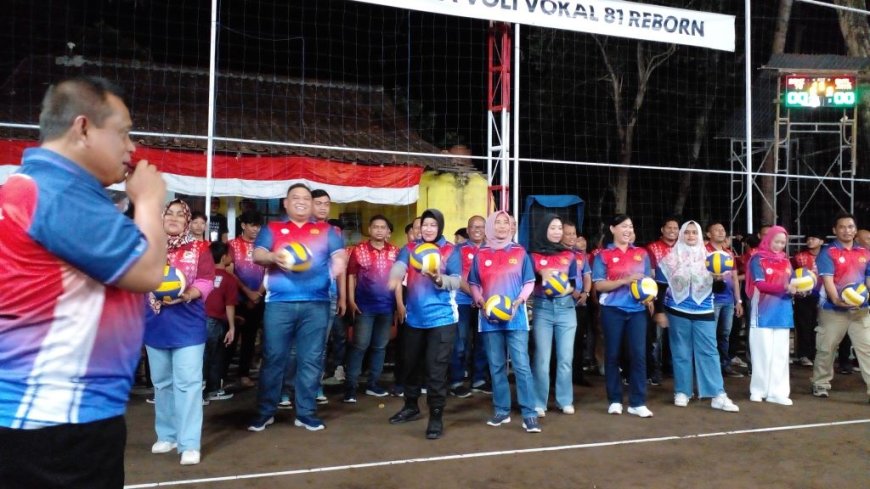 Kapolres Cup Dibanjiri Pecinta Bola Voli