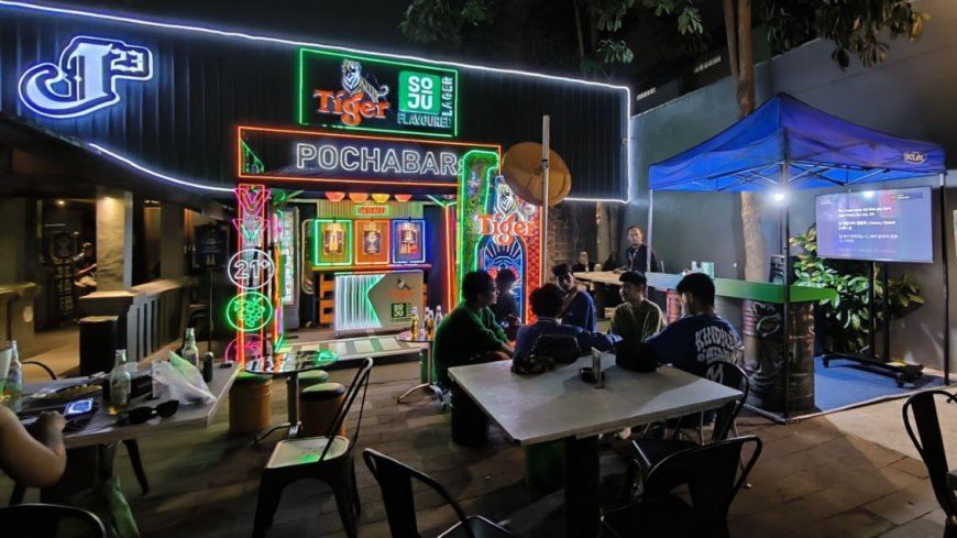 Tiger Soju Pochabar Tempat Nongkrong ala Korea di Yogyakarta
