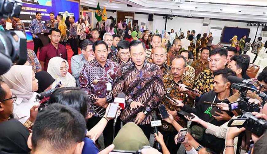Menteri AHY Memastikan Kementerian ATR/BPN Tingkatkan Keamanan Digital