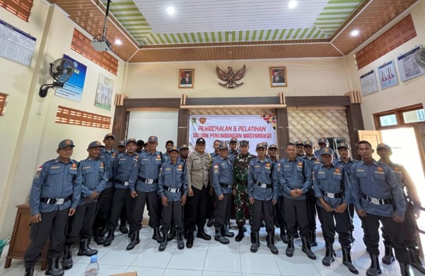 Sejumlah 30 Anggota Linmas Desa Karangasem Klaten Mengikuti Pelatihan