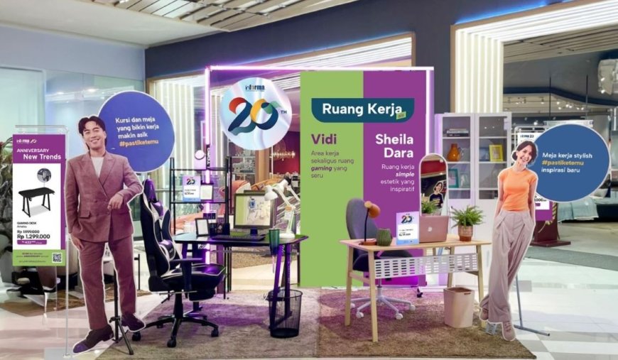 Semarak Ulang Tahun ke-20 Informa, Berbagi Tren Furnitur Terkini