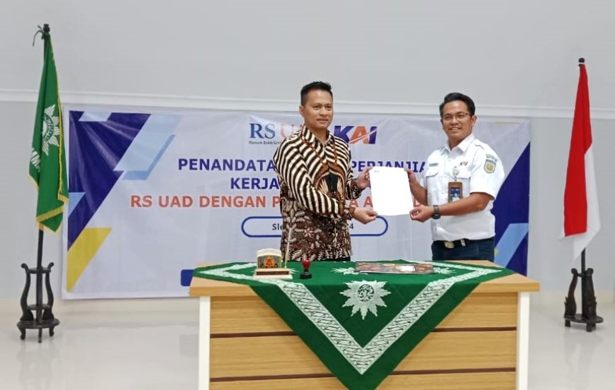 Nama Besar Muhammadiyah Jadi Pilihan PT KAI Daop 6 Kerja Sama dengan RS UAD