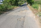 Jalan Lingkar Utara Jatinom Klaten Belum Diperbaiki