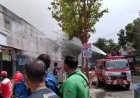 Api yang Membakar Pasar Kutoarjo Diduga Berasal dari Kios Kosong