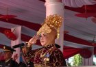 Peserta Upacara HUT ke-79 Kemerdekaan RI di Alun-alun Klaten Berpakaian Adat