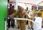 Bupati Kustini Meresmikan Bangunan Irigasi Air Tanah Dangkal