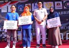 Wabup Danang Menghadiri Gebyar UMKM dan Penyerahan BLT DBHCHT