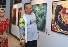 Pameran Lukisan di Lorong Kantor Bappeda