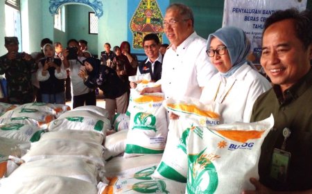 Total Seluruh Indonesia Penerima Bantuan Pangan 22 Juta Keluarga
