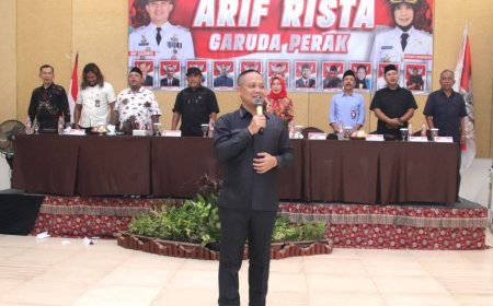 Paguyuban Garuda Perak Dukung Pasangan Arif - Rista pada Pilbup Kebumen