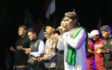 Sholawatan dan Istighosah Menandai 23 Tahun Ershi Community Mengabdi