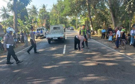 Dua Motor Tabrakan, Guru SMPN 6 Purworejo Meninggal