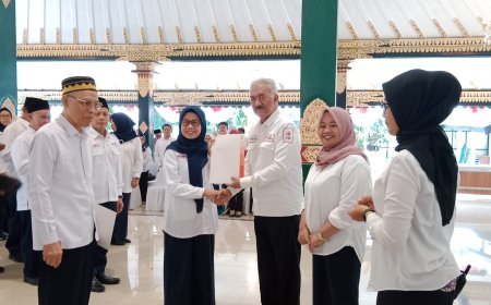 Pengurus PMI Sleman Masa Bakti 2024-2029 Dilantik