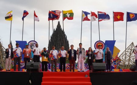 Empat Hari di Candi Prambanan, Sleman Tuan Rumah ASEAN Sport Day 2024