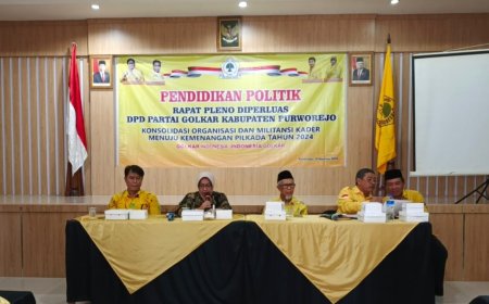 Partai Golkar Purworejo Peroleh Jatah Kursi Wakil Ketua DPRD