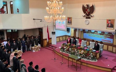 Anggota DPRD Kulonprogo Hasil Pemilu 2024 Dilantik, Aris Syarifuddin Ketua Sementara