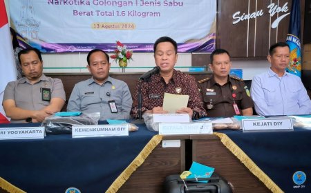 Yogyakarta Jadi Target Potensial Peredaran Narkoba