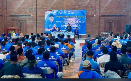 Gelar Tasyakuran, Herry Fahamsyah Terus Memperjuangkan Dusun Binaannya