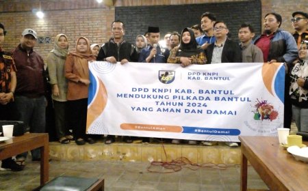 KNPI Bantul Dukung Pilkada Aman dan Damai
