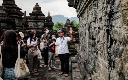 PKL Direlokasi ke Pasar Seni Kujon untuk Mempertahankan Candi Borobudur Situs Warisan Dunia