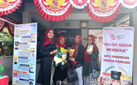 Bulog Gelar Program Siaga Merdeka untuk Mengamankan Harga Pangan