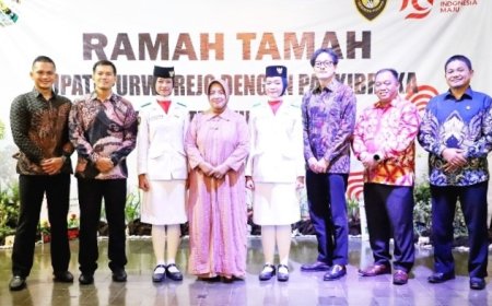 Sukses Bertugas, Bupati Apresiasi Paskibraka Purworejo