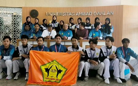 Taekwondo UAD Boyong 35 Medali Nasional dan Internasional