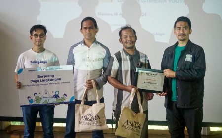 Sukses Mengolah Sampah, Empat Komunitas di DIY Meraih Penghargaan