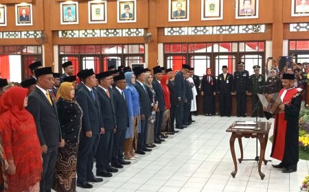 Anggota DPRD Klaten Periode 2024-2029 Dilantik