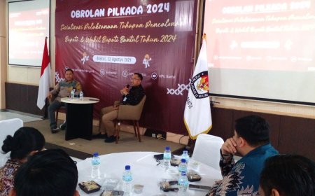 KPU Bantul Menunggu Petunjuk Pusat
