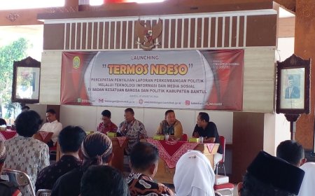 Aplikasi Termos Ndeso Mempercepat Laporan Perkembangan Politik