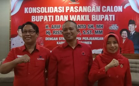 Lima Parpol di Kebumen Usung Petahana Arif - Rista