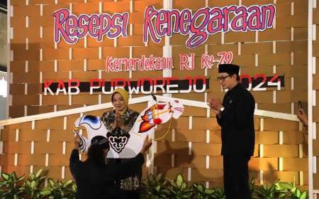 Resepsi Kenegaraan HUT RI Diwarnai Launching Tari Jaran Bolong