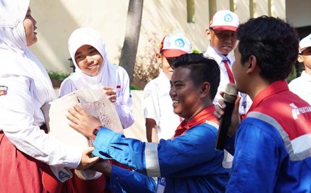 Pertamina Energi Negeri 7.0 Sambangi Empat Sekolah Dasar di Jateng dan DIY