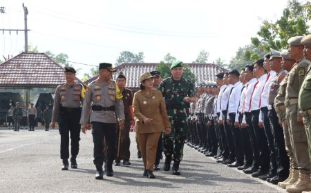 Polres Kulonprogo Cek Kesiapan Personel Pengamanan Pilkada
