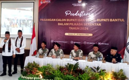 "Kepada Warga Kabupaten Bantul, I Love You Full..."
