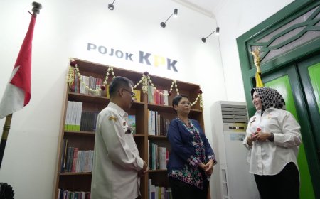 KPK Buka Layanan Pojok Baca di Perpustakaan Daerah Klaten