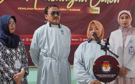 Harda-Danang dan Kustini-Sukamto Jalani Pemeriksaan Kesehatan di RSUD Sleman