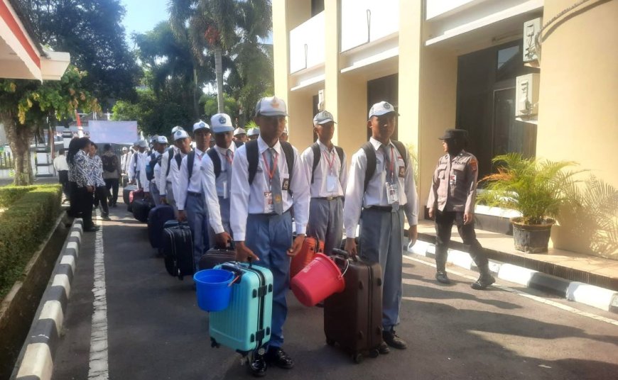 Diklat Calon Paskibraka Kabupaten Sleman 2024 Dimulai