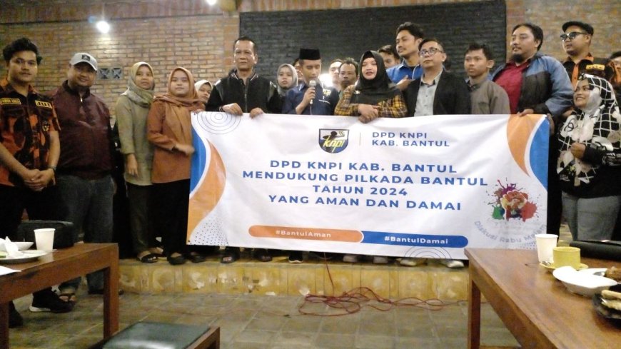 KNPI Bantul Dukung Pilkada Aman dan Damai