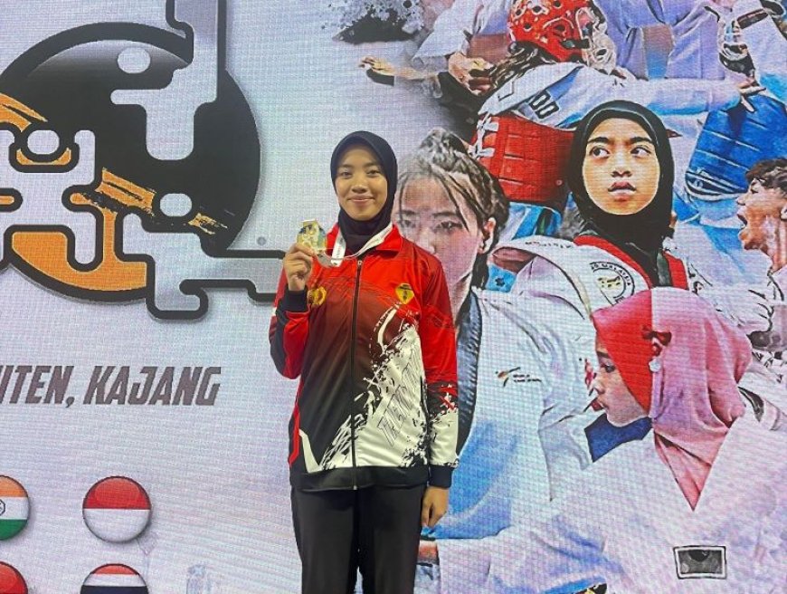 Bripda Ifah Alfanita Anggota Polres Kulonprogo Juara Taekwondo International