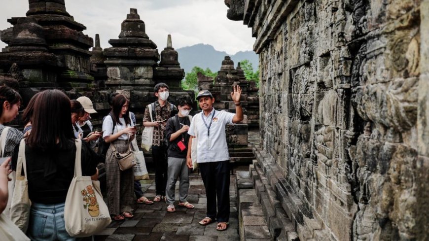 PKL Direlokasi ke Pasar Seni Kujon untuk Mempertahankan Candi Borobudur Situs Warisan Dunia