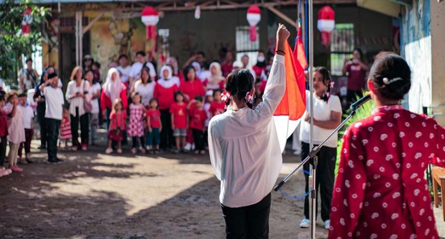 Upacara Kemerdekaan, Panggung Kecil Perjuangan Siswa Sanggar Anak Alam