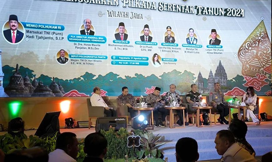 Sukseskan Pilkada Serentak, Mengkopolhukam Ingatkan Pentingnya Netralitas TNI dan Polri